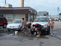 Snapshot at car wash